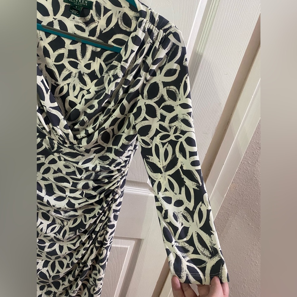 Ralph Lauren Women’s 8 Faux Wrap Dress - Picture 5 of 10
